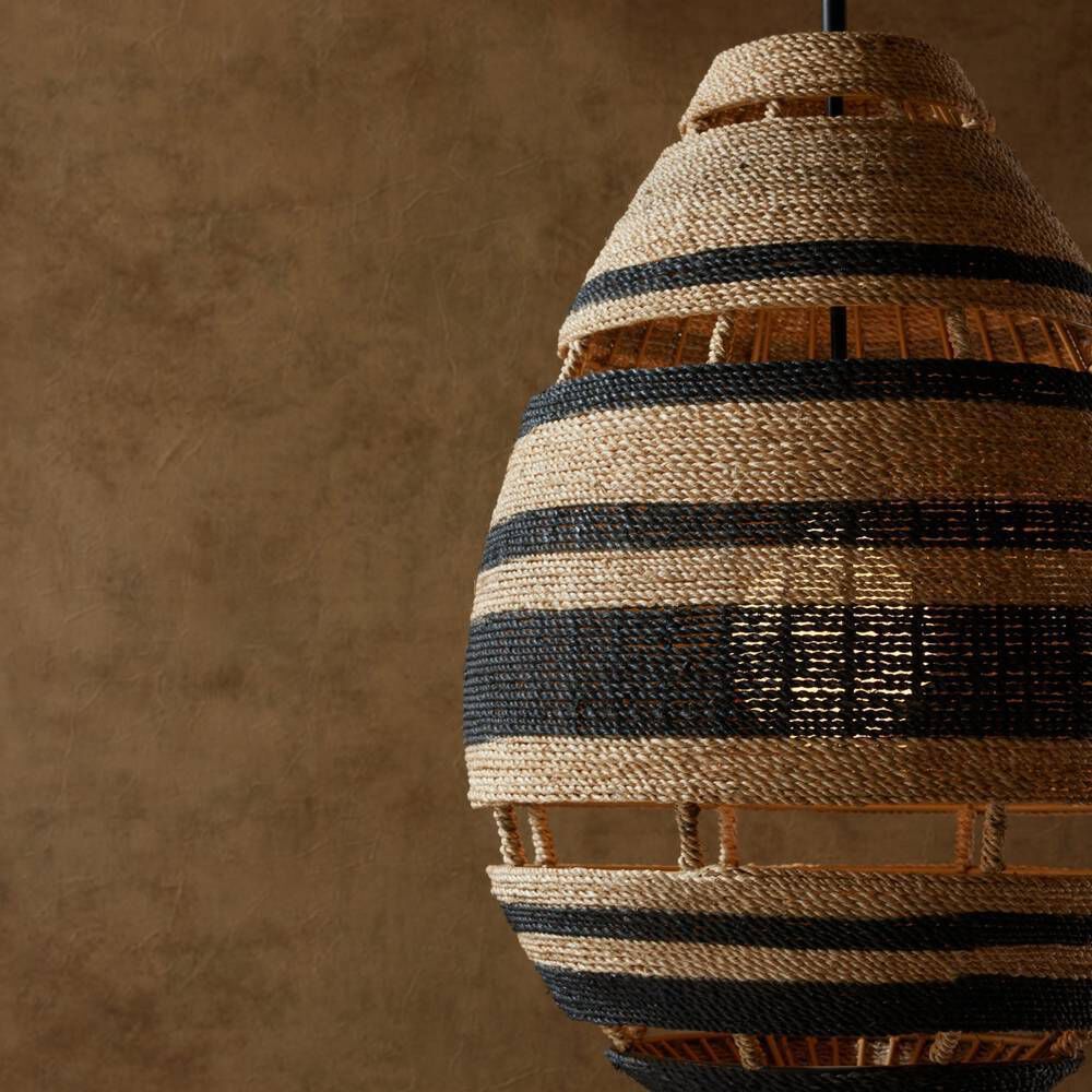 Anila 1 Light 17 inch Natural Pendant Ceiling Light