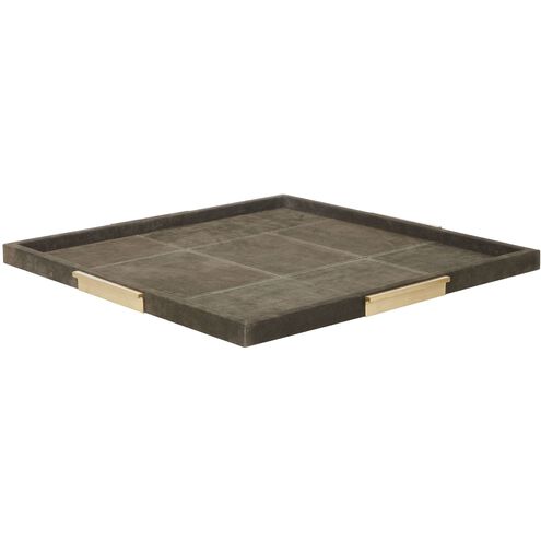 Dillard Moss Gray Tray