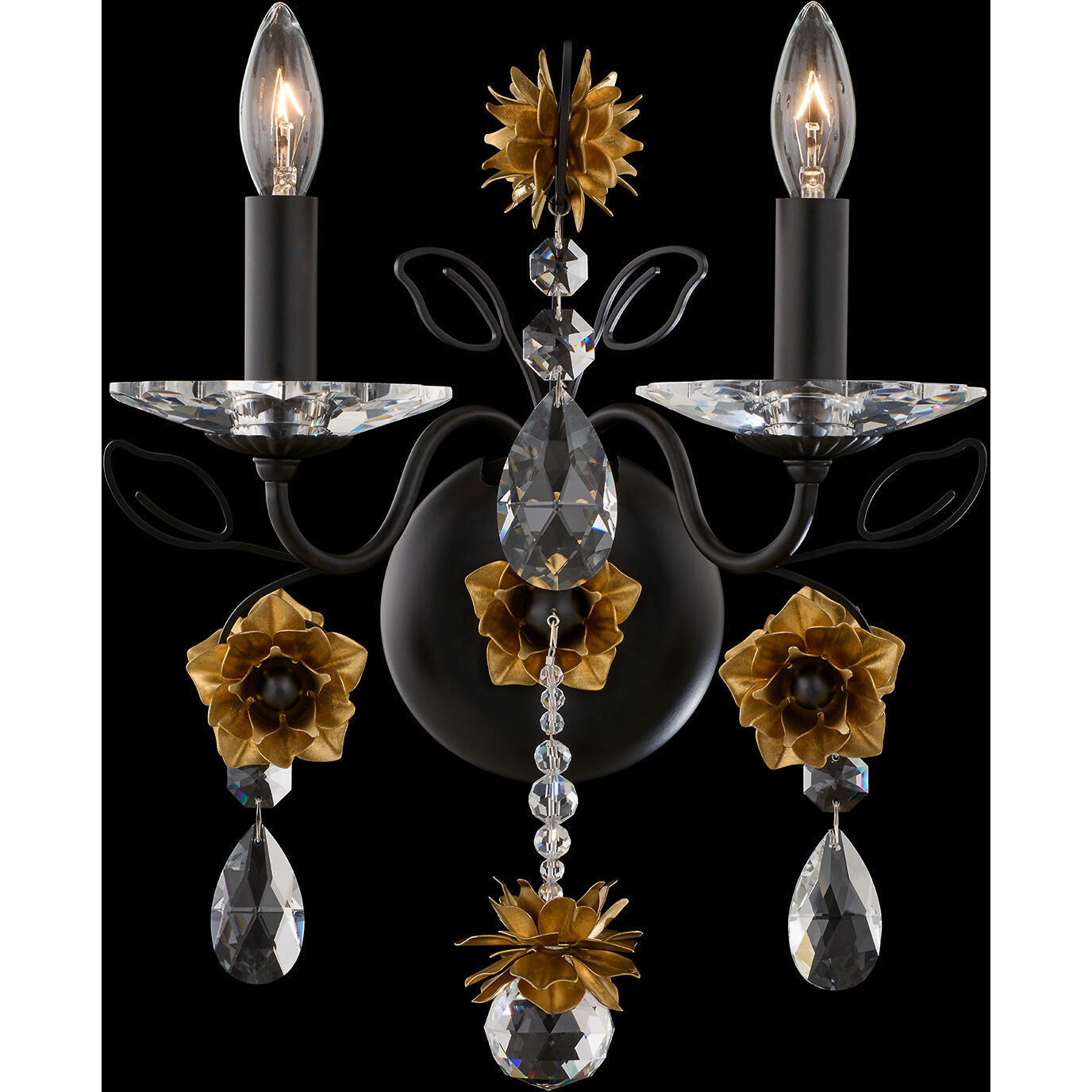 Signature Camellia 2 Light 10.50 inch Wall Sconce