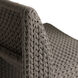 Veneto Charcoal Brown Outdoor Dining Chair