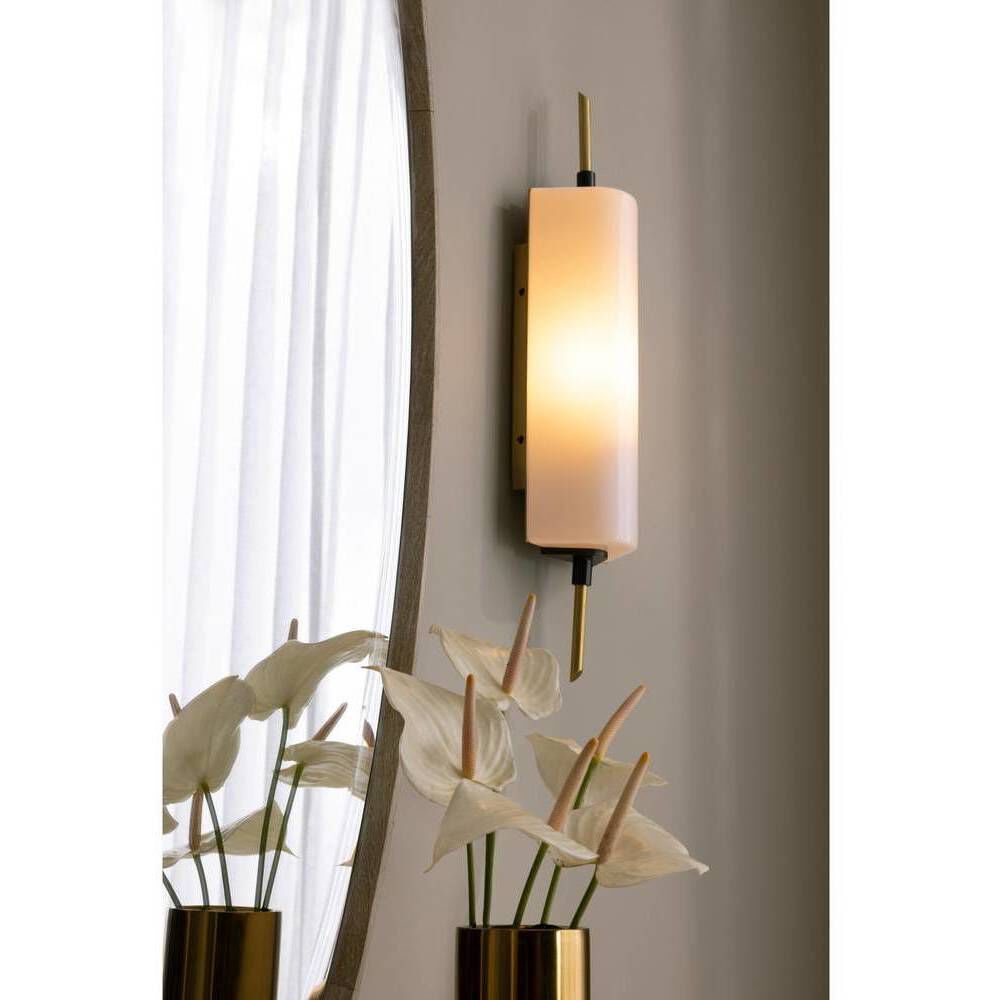 Weston 2 Light 5.5 inch Opal ADA Sconce Wall Light