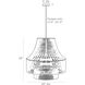 Hannie 8 Light 29 inch Gray Wash Chandelier Ceiling Light