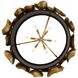 Gaia 6 Light 36 inch Antique Brass and Bronze Chandelier Ceiling Light