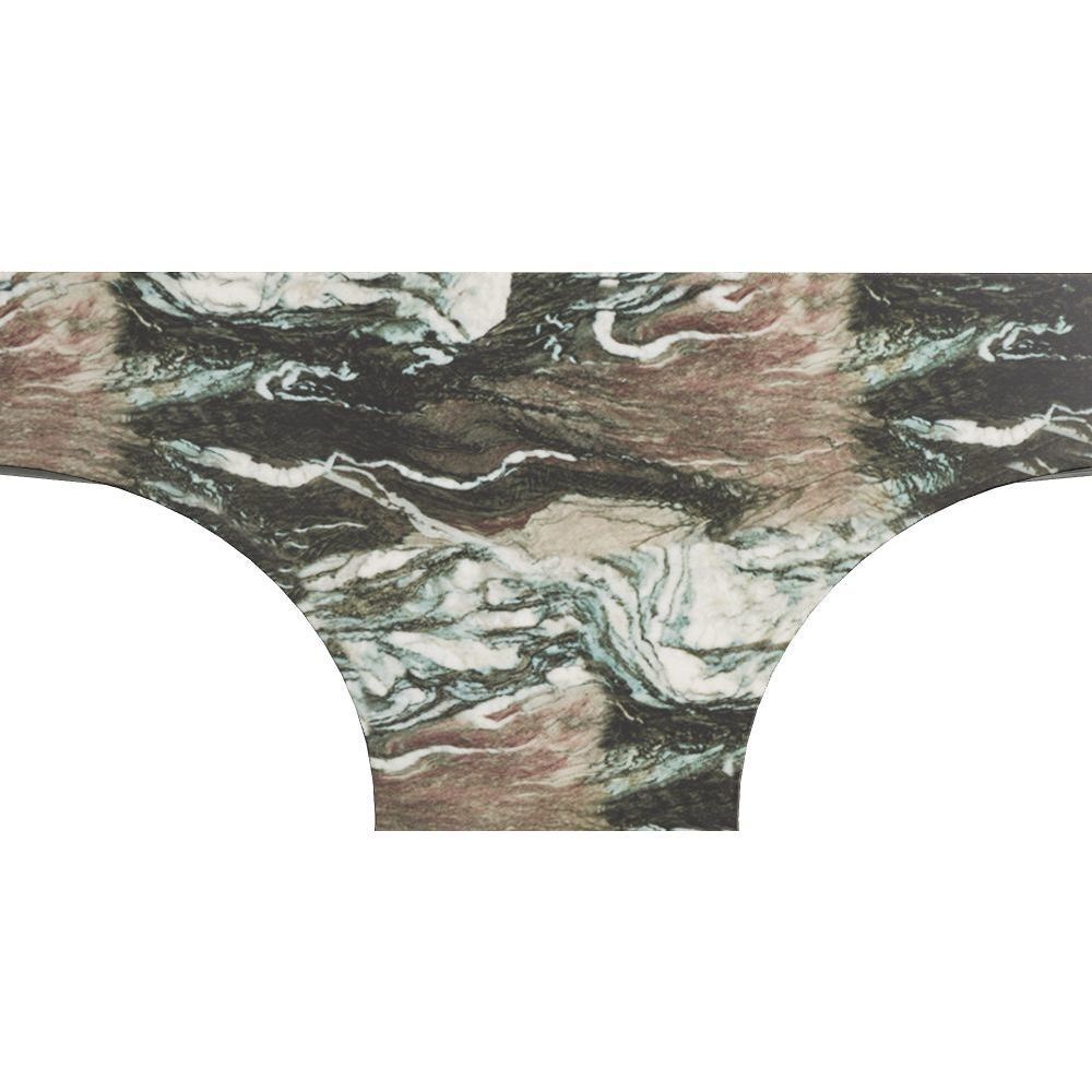 Augustine Verde Faux Marble Console Table