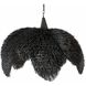 Ezra 1 Light Black Wash Pendant Ceiling Light