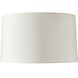 Egret 150 watt Platinum Crackle Table Lamp Portable Light