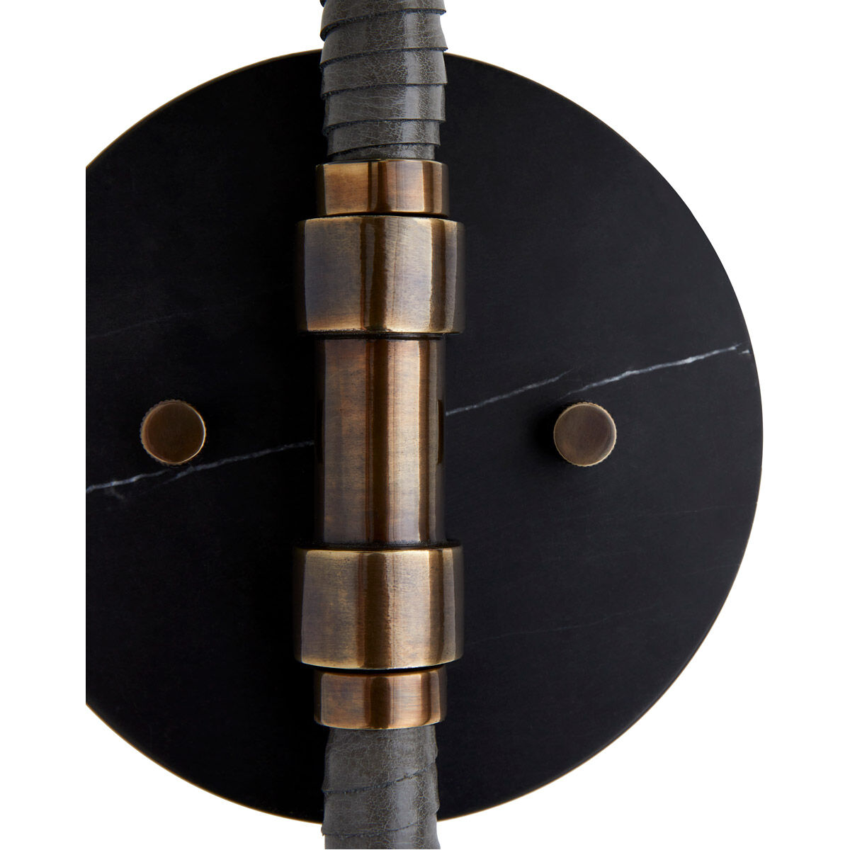 Aaron 1 Light 9.5 inch Bronze/Heritage Brass/Gray/Black Sconce Wall Light