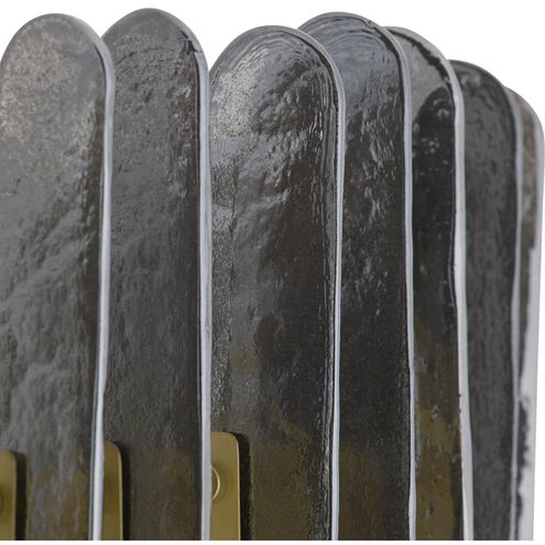 Klaus 12 Light 38 inch Antique Brass Chandelier Ceiling Light, Large