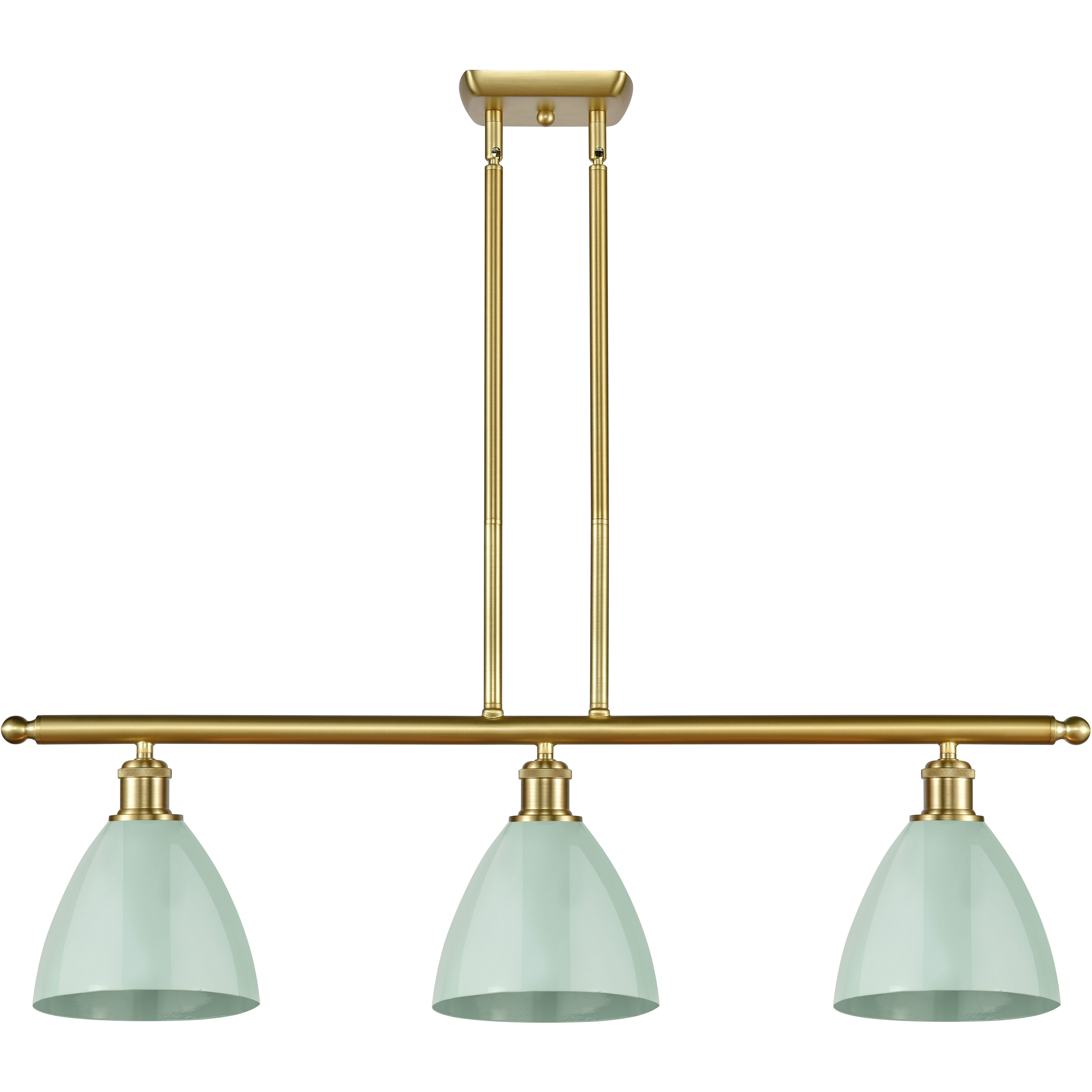 Ballston Plymouth Dome 3 Light 36.00 inch Island Light