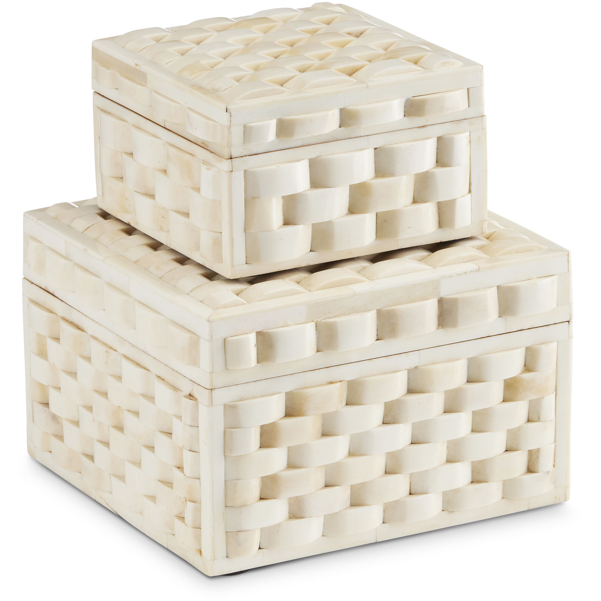 Felice 7 inch Natural Boxes, Set of 2