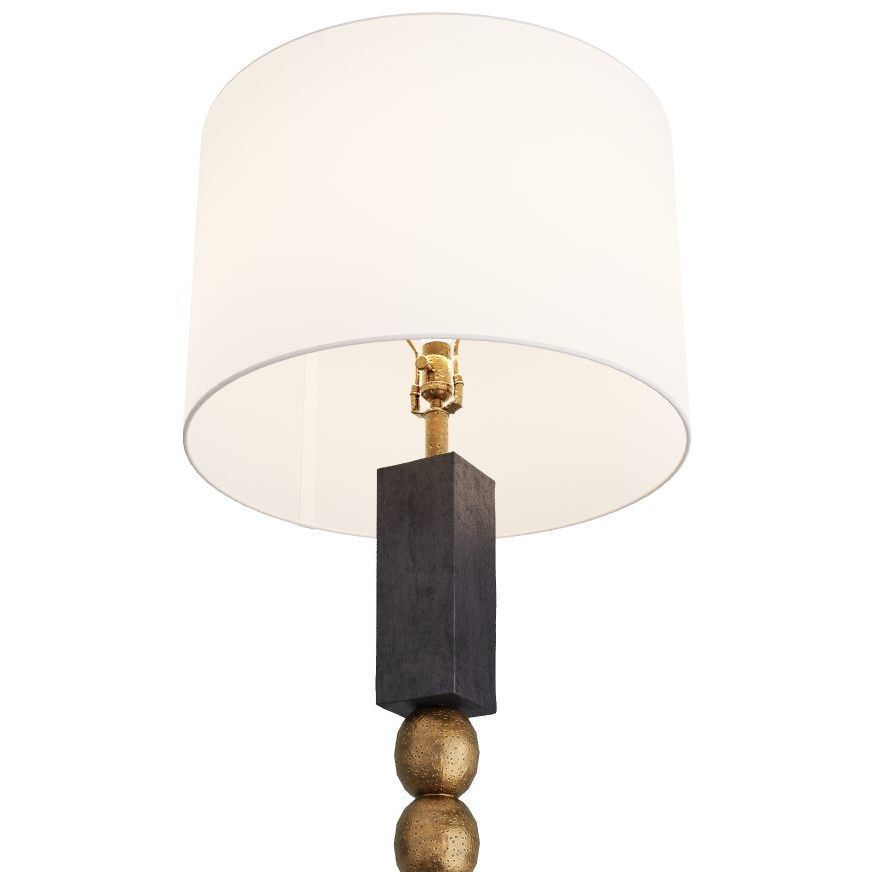 Yonah Antique Brass Floor Lamp Portable Light