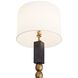 Yonah Antique Brass Floor Lamp Portable Light