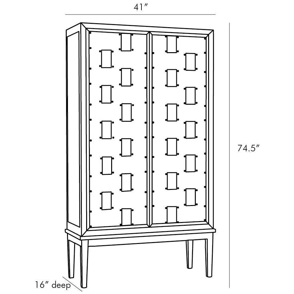 Salotto Golden Cocktail Cabinet