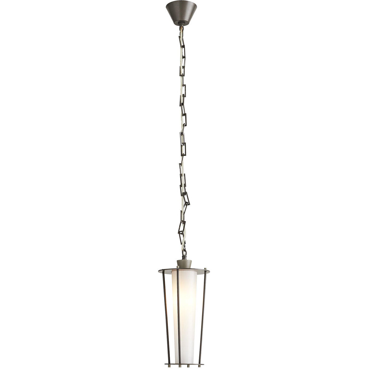 Sorel 1 Light 8 inch Aged Iron/Nickel Outdoor Pendant
