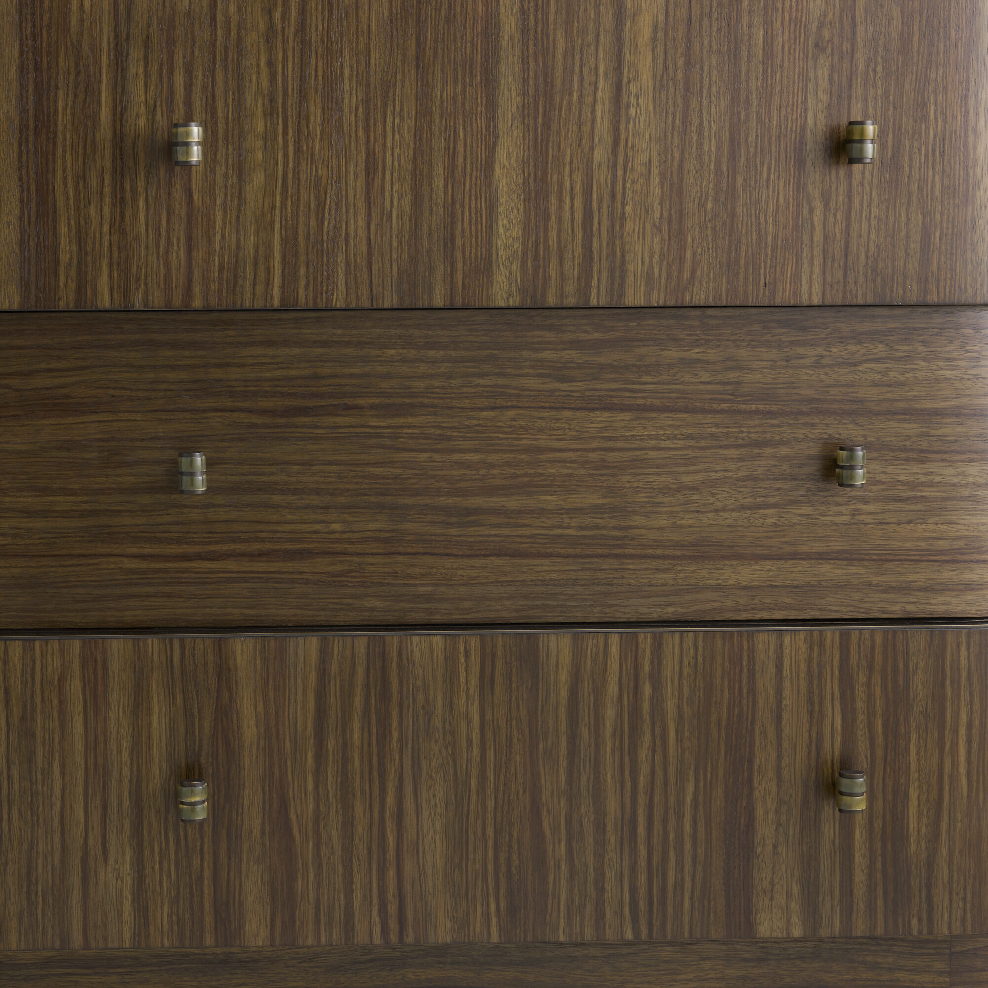 Jacques Brindle and Natural Faux Horn with Bronze Chest