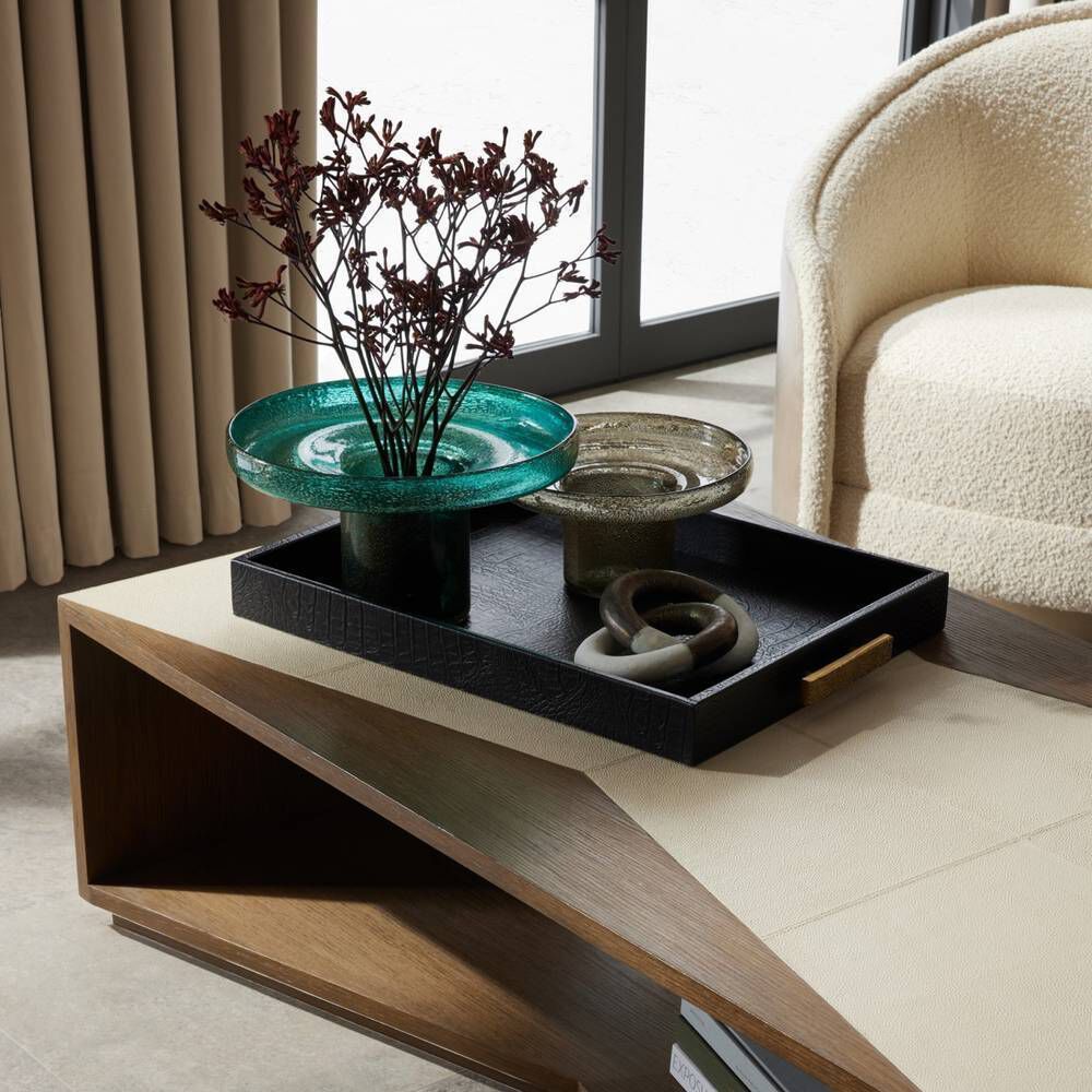 Gavin 24 X 2.5 inch Black Tray