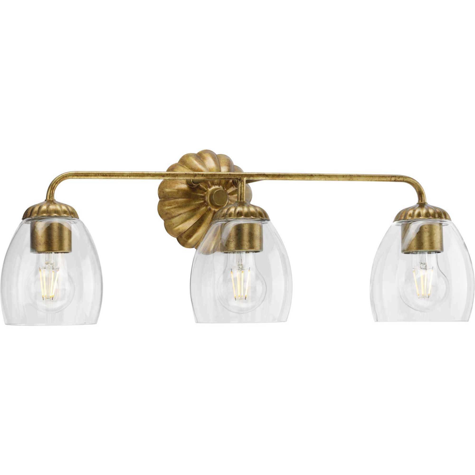 Quillan 3 Light 23.87 inch Bathroom Vanity Light