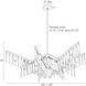 Gia 12 Light 40 inch Champagne Chandelier Ceiling Light
