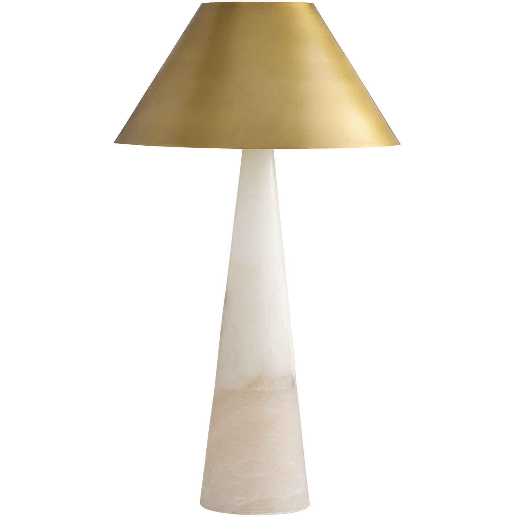 Chanell 30 inch 100.00 watt White Alabaster Table Lamp Portable Light
