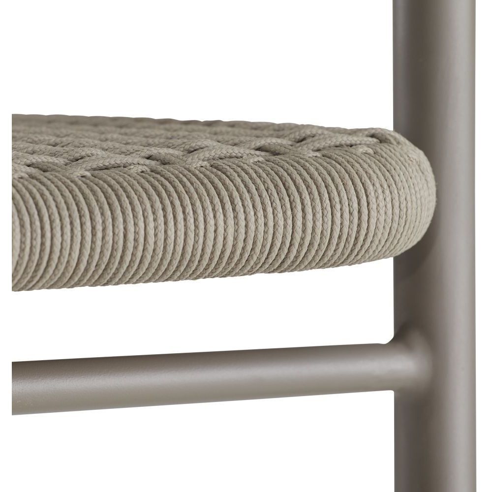 Feller 41 inch Fossil and Gray Outdoor Bar Stool