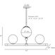 Yates 8 Light 42 inch Antique Brass Chandelier Ceiling Light