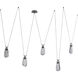 Melt 5 Light 63 inch English Bronze Chandelier Ceiling Light