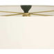 Nelson 26 inch 150.00 watt Bronze and Dark Spruce with Bronze Table Lamp Portable Light