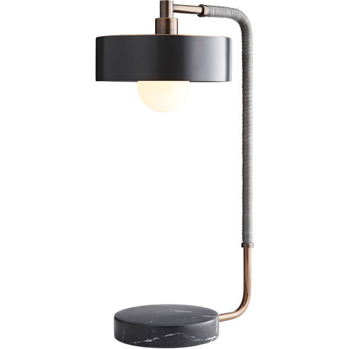 Aaron 24 inch 60.00 watt Bronze/Heritage Brass/Gray/Black Table Lamp Portable Light
