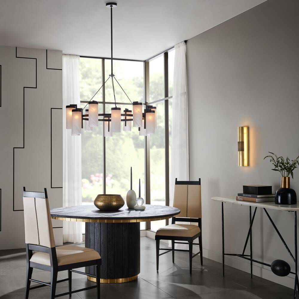 Ryder 12 Light 40 inch English Bronze Chandelier Ceiling Light