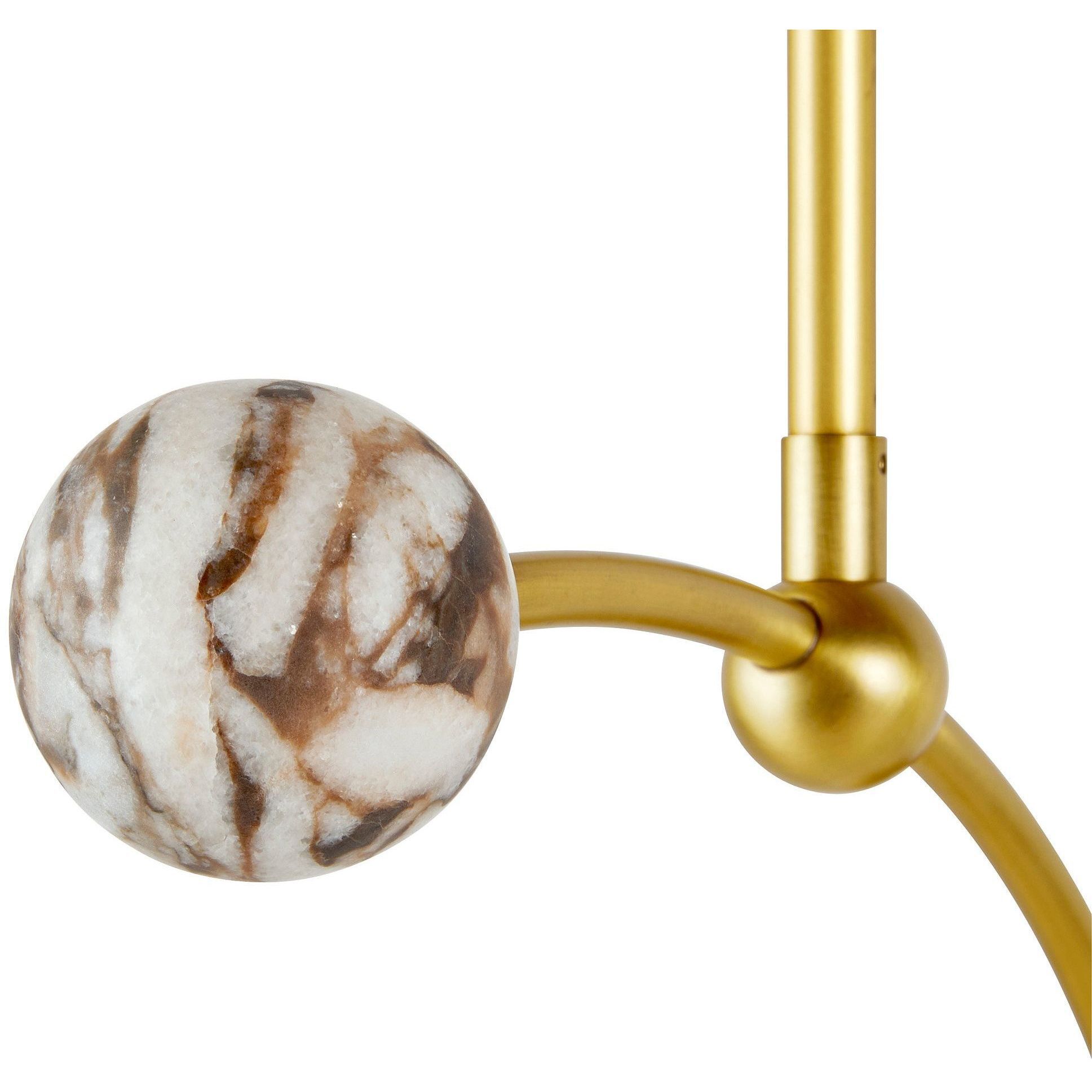 Christina 1 Light Matte Swirl Pendant Ceiling Light