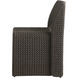 Veneto Charcoal Brown Outdoor Dining Chair