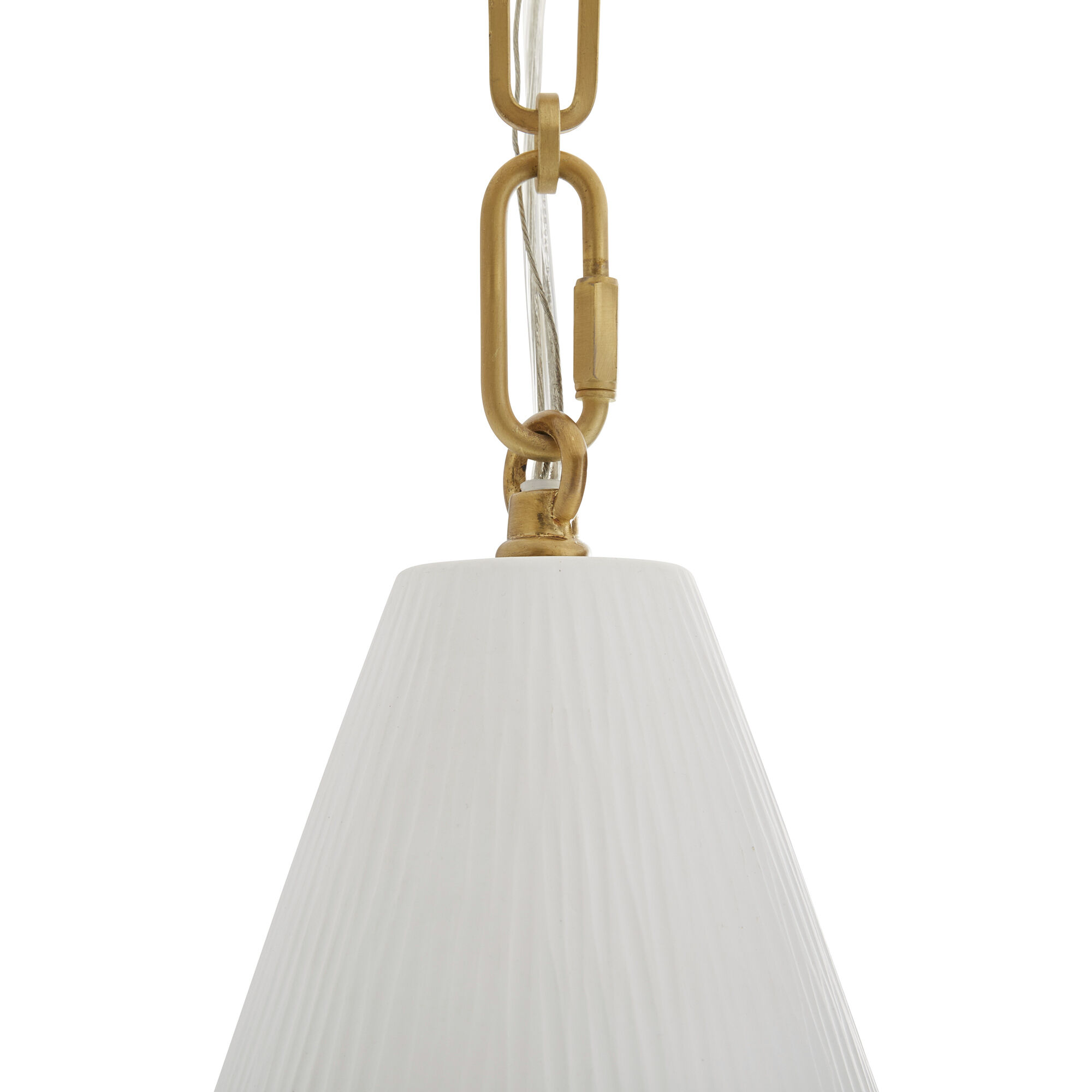 Oakland 1 Light 9 inch Matte Bone and Antique Brass Pendant Ceiling Light