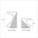 Jordono 6 inch Ivory Bookends, Set of 2
