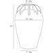 Gardenia 25 inch Planter