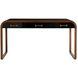 Victoria 56 inch Black Gloss Lacquer Desk