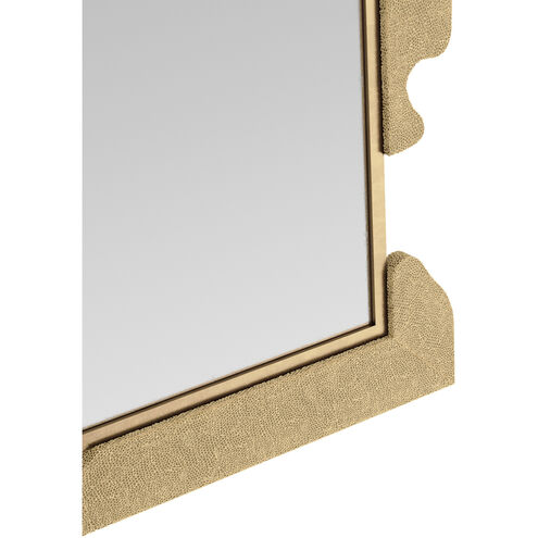 Zayden 43 X 37.5 inch Antique Brass Mirror