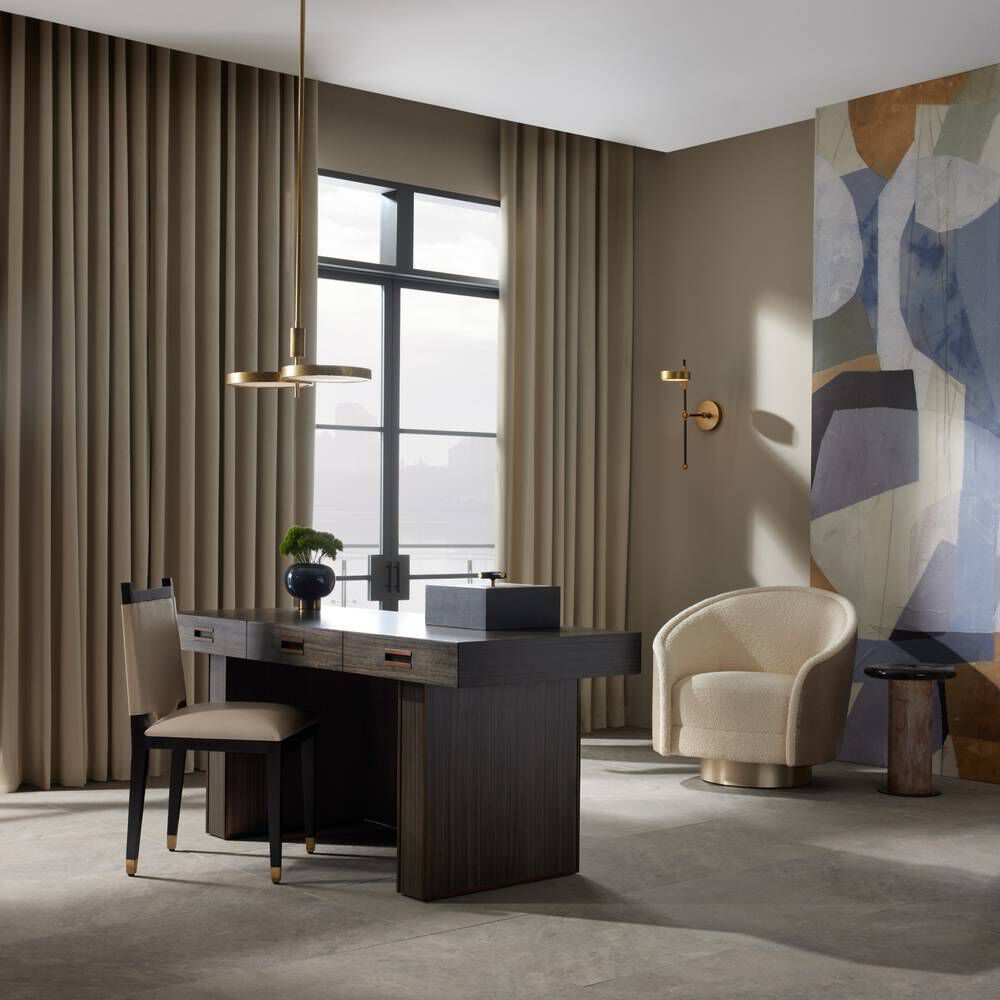 Aljona 32 inch Cream Swivel Chair