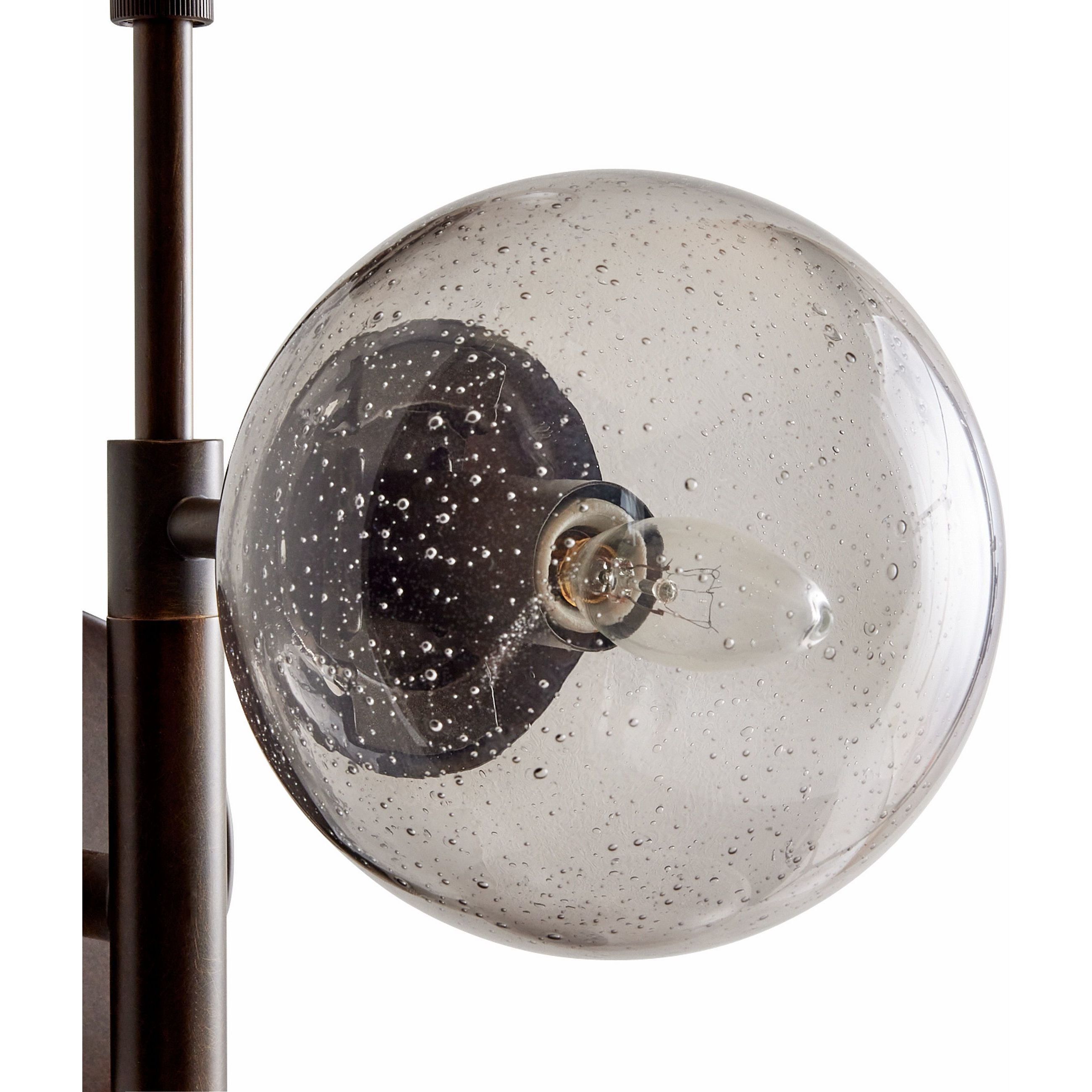 Christelle 4 Light 19 inch Smoke Sconce Wall Light