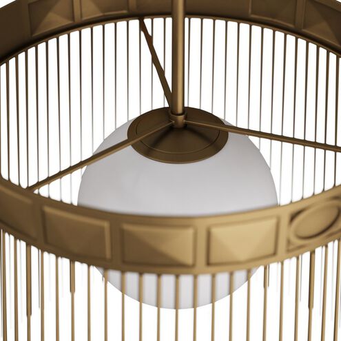 Empire Antique Brass Pendant Ceiling Light