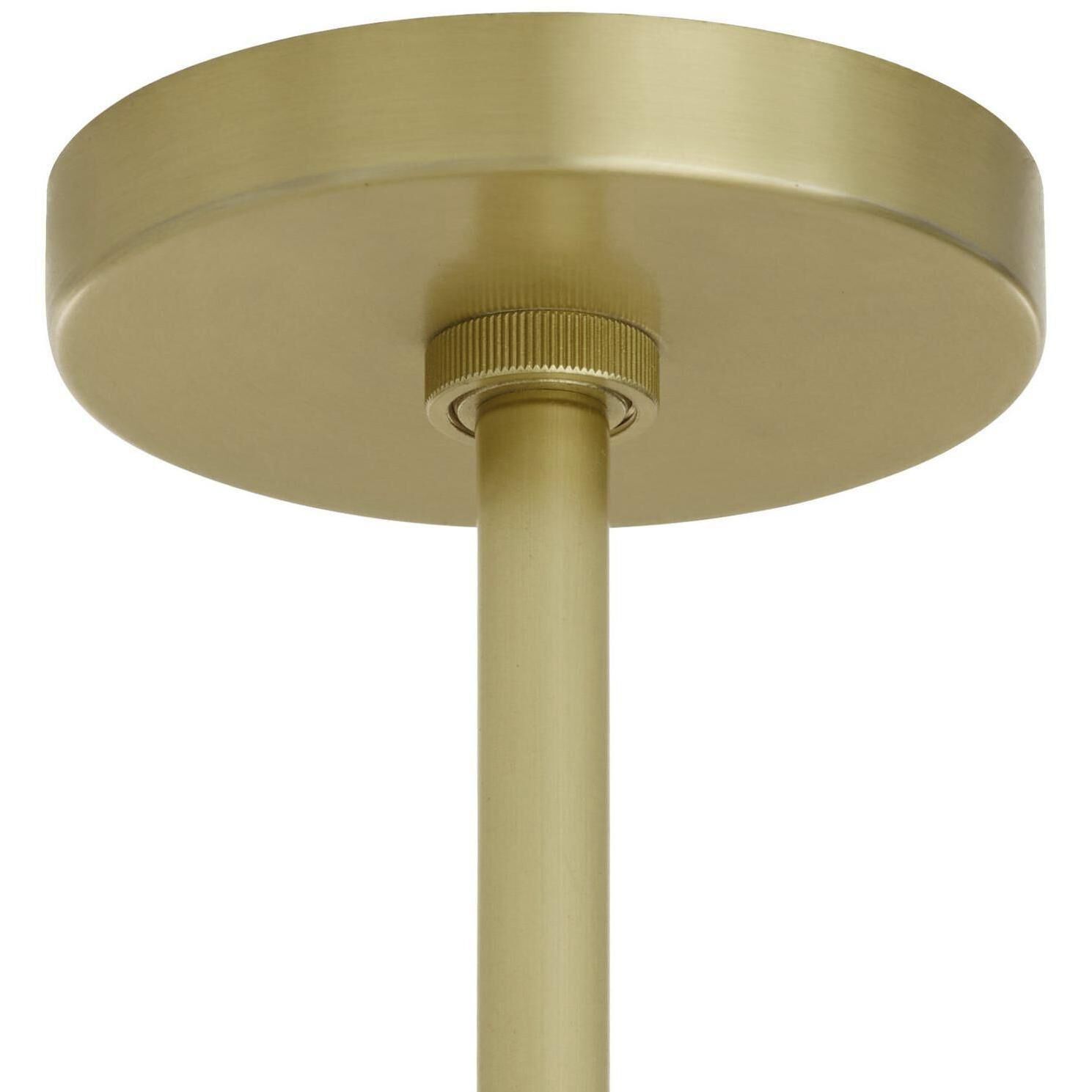 Liberty 8 Light 55.5 inch Ivory with Antique Brass Chandelier Ceiling Light