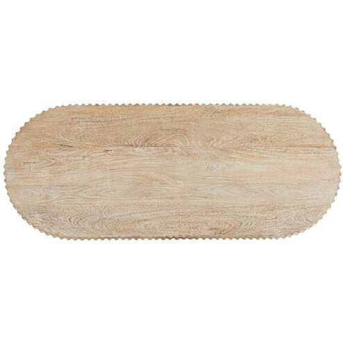 Hilbeck 59.5 X 16 inch Limed Wash Coffee Table