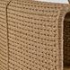Julien Pearl and Tan Outdoor Lounge Chair