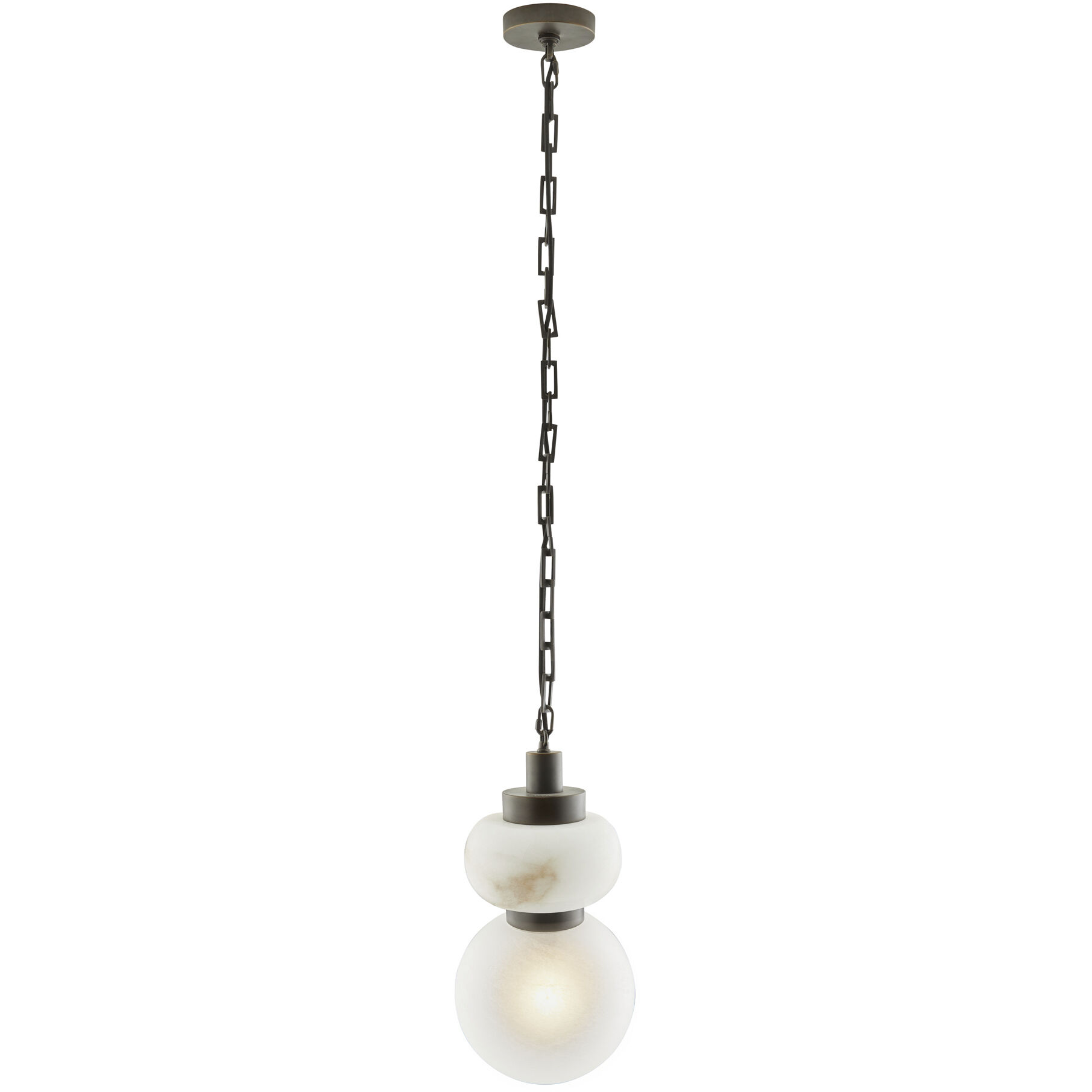 Rosemont 1 Light 9 inch Matte Swirl Glass Pendant Ceiling Light