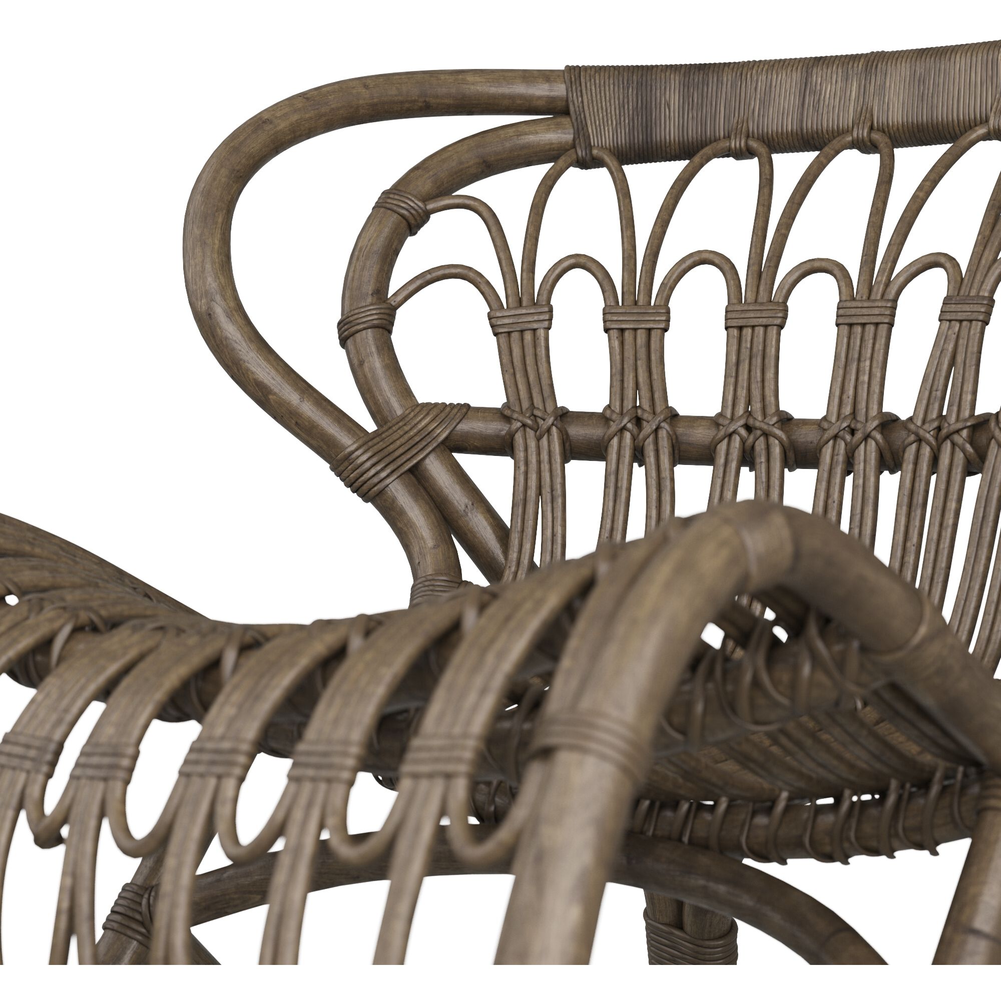 Rayna Gray Wash Lounge Chair