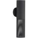 Punch 1 Light 18 inch Marine Grade Matte Black Outdoor Sconce, Small