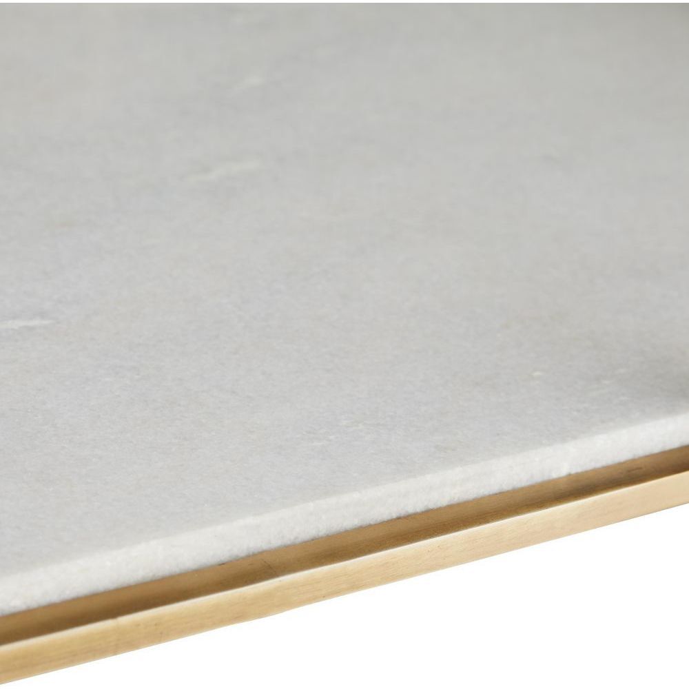 Trainor Antique Brass Bar Cart