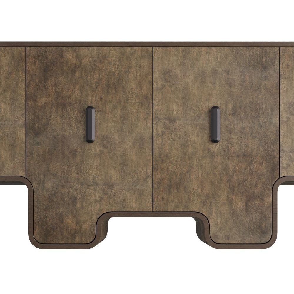 Bruno 34.5 inch Tortoise Burl Credenza