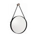 Expedition 31 X 18 inch Dark Iron and Polished Nickel with Black Wall Mirror