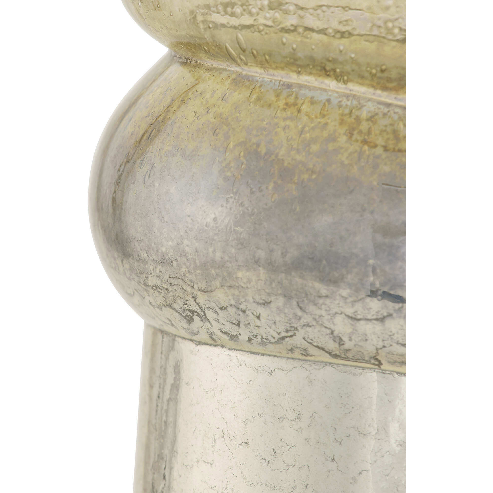 Milan 28 inch 150.00 watt Antique Mercury Ombre and Polished Nickel Table Lamp Portable Light