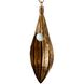 Clayton 1 Light 6 inch Vintage Brass Pendant Ceiling Light